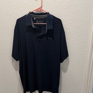 Under Armour Men's Dark Blue Polo Shirt